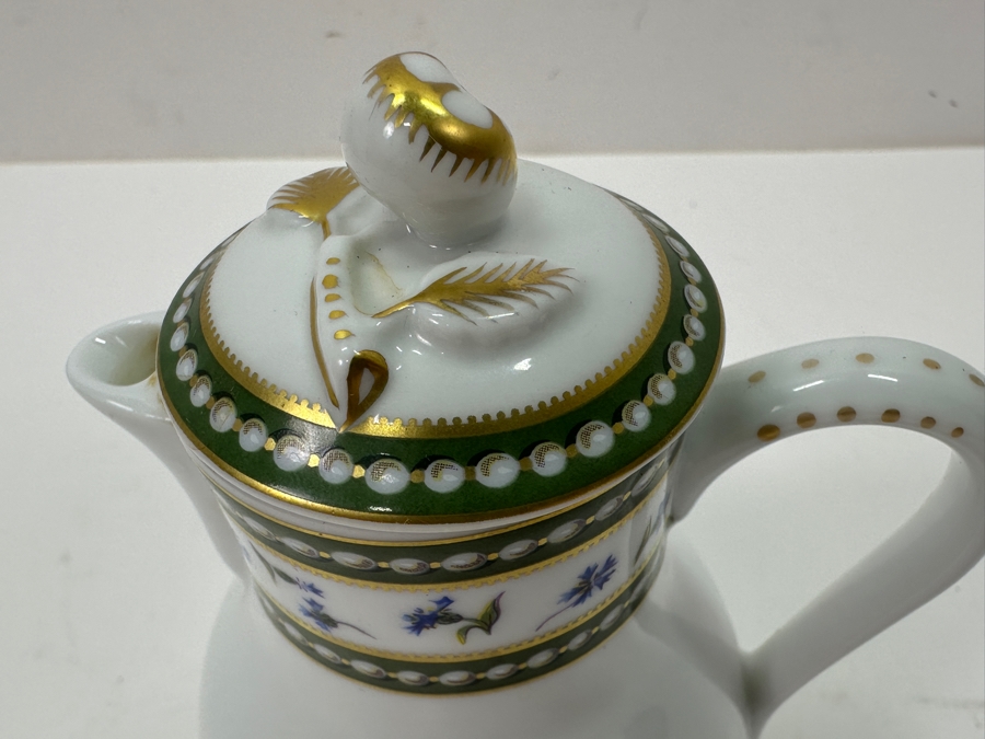 Bernardaud Marie Antoinette Ancienne Manufacture Royale Limoges Creamer With Original Box Retails $690 [Photo 5]