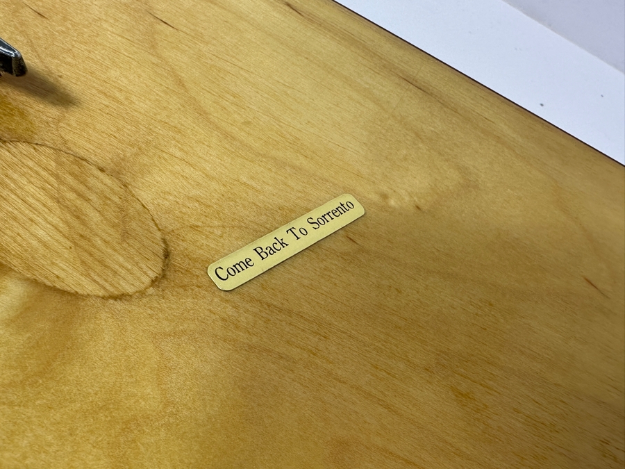 Vintage Reuge Music Box from Italy 10.5' x 6'D x 2.75'H [Photo 10]