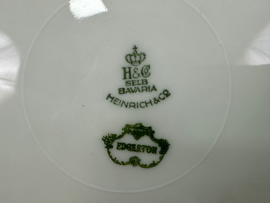 (14) Heinrich & Co Edgerton 22K Gold Gilt 11' Dinner Plates [Photo 8]