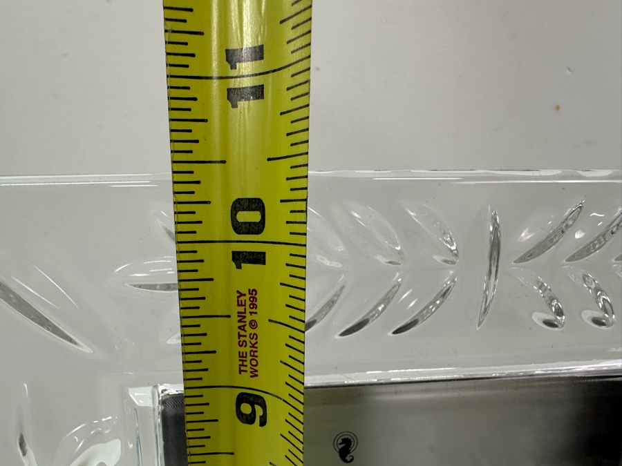 (2) Waterford Clocks and (2) Waterford Picture Frames - Largest 8.5 x 10.5 [Photo 9]