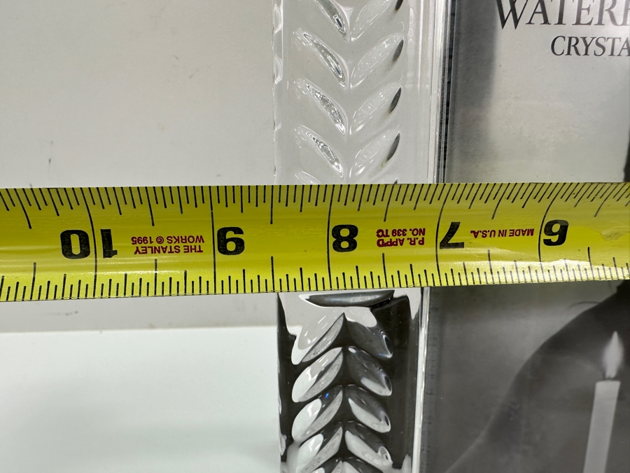 (2) Waterford Clocks and (2) Waterford Picture Frames - Largest 8.5 x 10.5 [Photo 8]