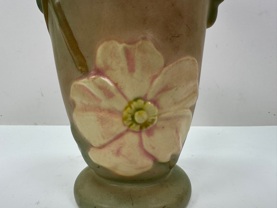 1930's Signed Weller Dogwood Vase 6.5'H [Photo 2]