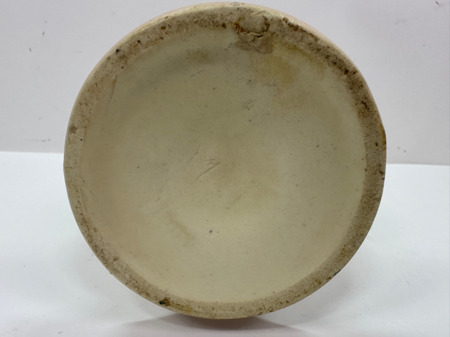 Vintage 1940's Hull Magnolia Flower Art Pottery Vase 6.5'H [Photo 7]