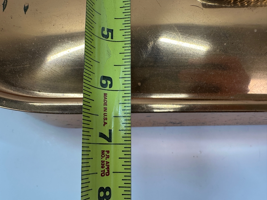 Metalutil Copper Fish Kettle Steamer/Poacher Made in Portugal 17'W x 6.5'D x 6.5'H [Photo 9]