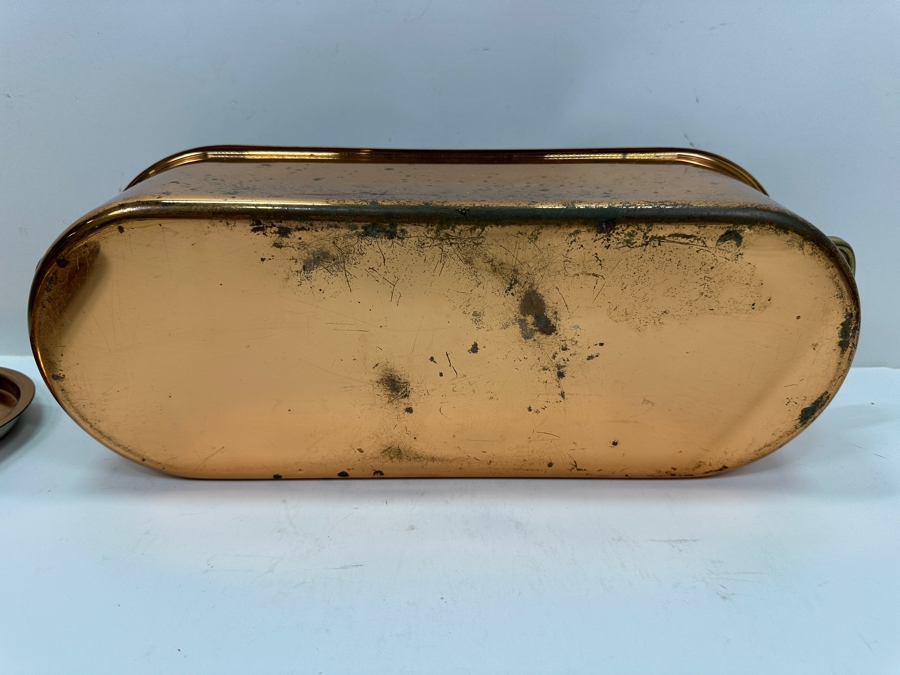 Metalutil Copper Fish Kettle Steamer/Poacher Made in Portugal 17'W x 6.5'D x 6.5'H [Photo 8]