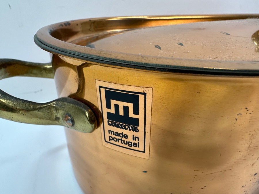 Metalutil Copper Fish Kettle Steamer/Poacher Made in Portugal 17'W x 6.5'D x 6.5'H [Photo 5]