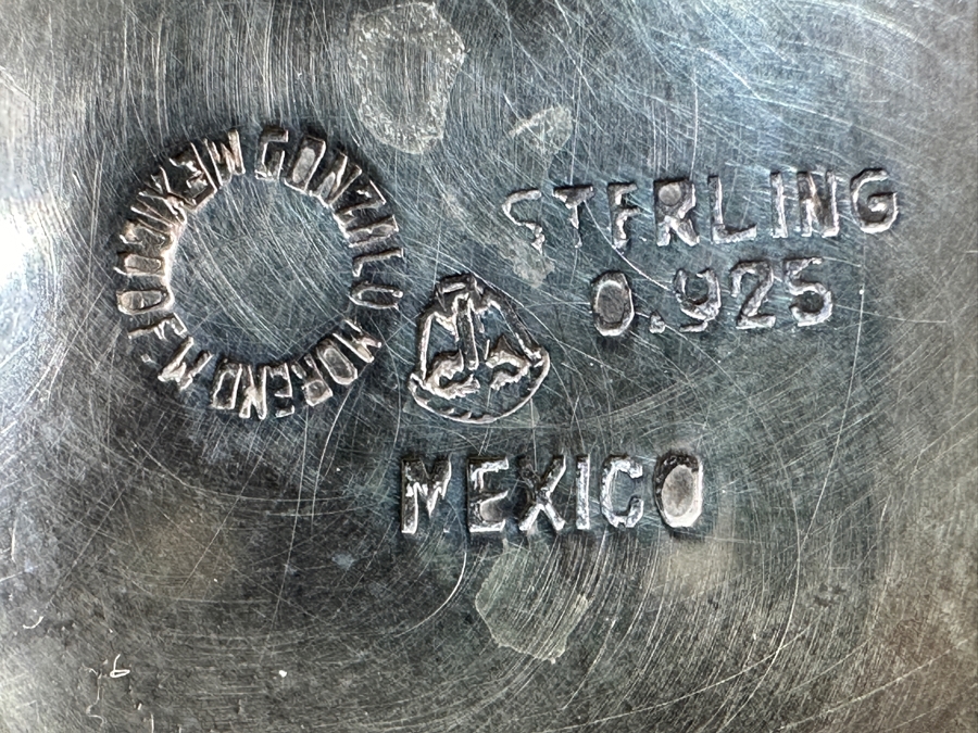 Sterling Silver Gonzalo Moreno Mexican Coffee and Tea Service Set 2,956g Silver Melt Value $3,380 [Photo 19]