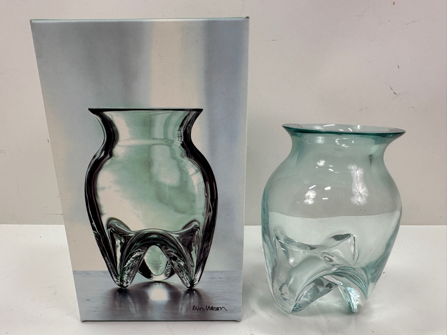 Rosendahl Copenhagen Denmark Lin Utzon Vase With Box 5.5'H [Photo 2]