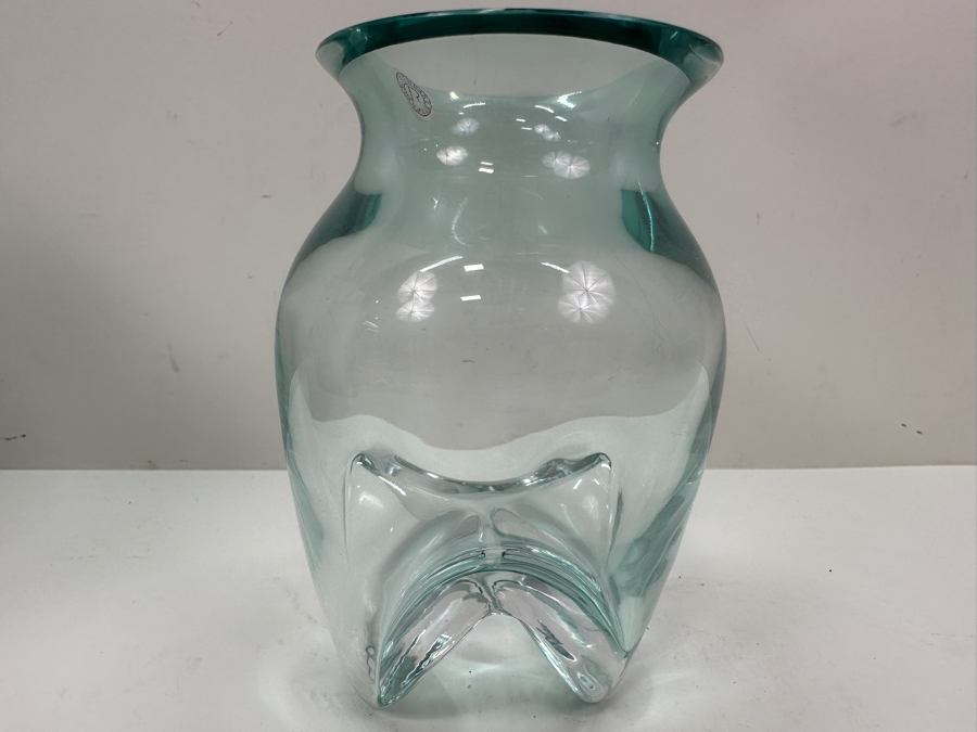 Rosendahl Copenhagen Denmark Lin Utzon Vase With Box 5.5'H [Photo 3]