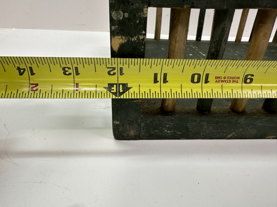 Antique Wooden Fence Christmas Tree Stand 12'W x 10.5'D x 4.5'H [Photo 9]