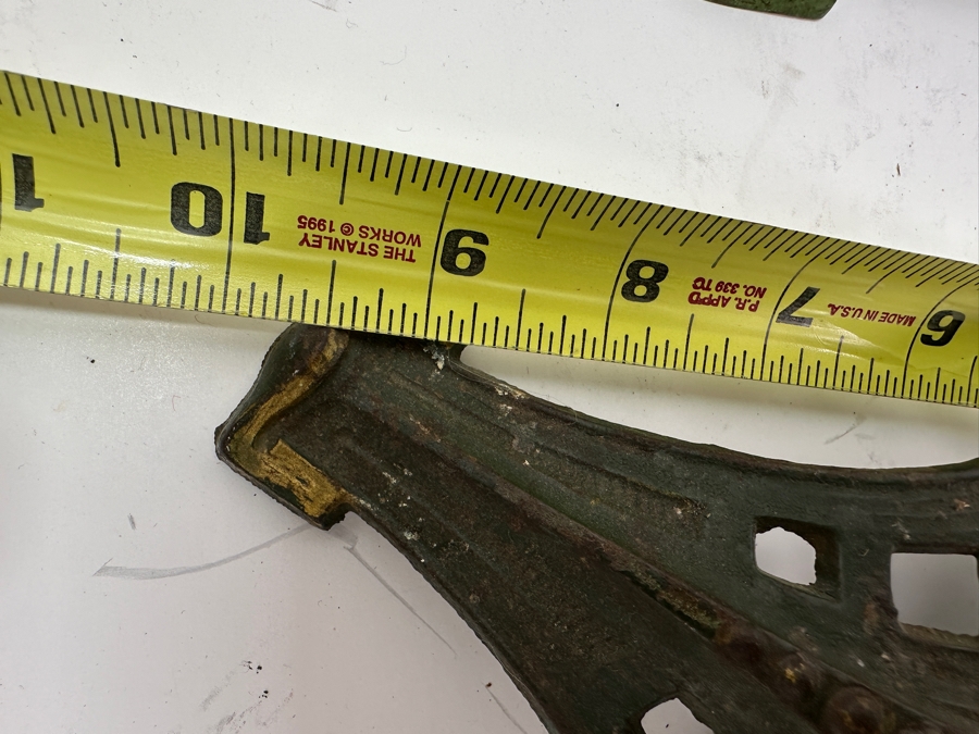 Lot of (4) Antique Cast Iron Christmas Tree Stands 7'W and 10'W [Photo 11]