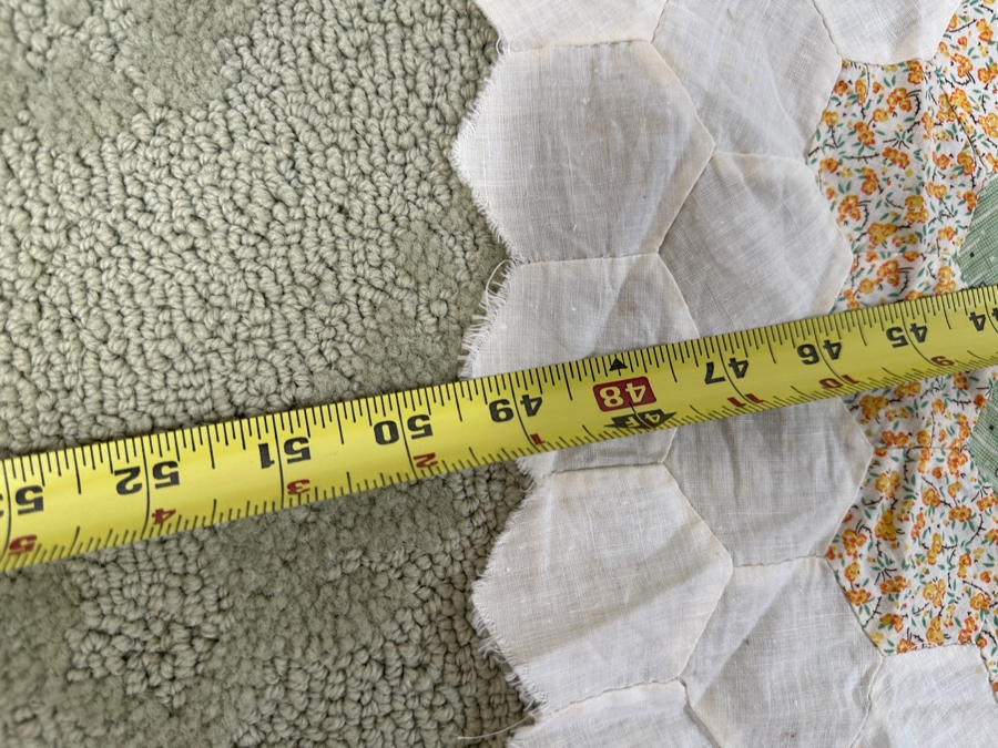 Vintage Handmade Quilt 50 X 57 [Photo 6]