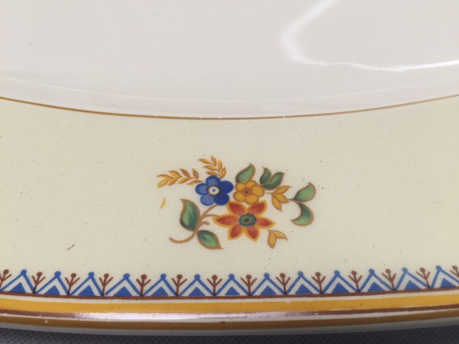 Large Stoneware Serving Platter [Photo 2]