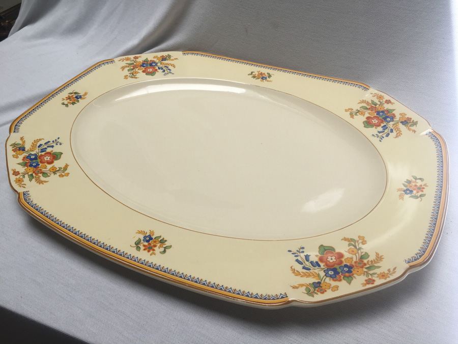 Large Stoneware Serving Platter [Photo 5]