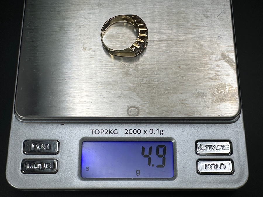 14k Gold Diamond Ring With (14) Diamonds Est. .90cttw 4.9g Size 7 Retails $2,000 [Photo 14]