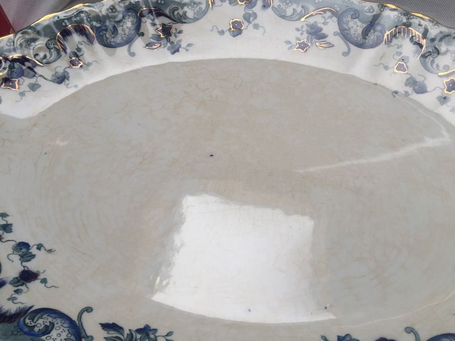 Dunn Bennett & Co. Burslem Ironstone Serving Platter [Photo 7]