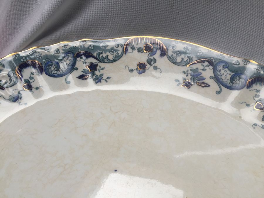 Dunn Bennett & Co. Burslem Ironstone Serving Platter [Photo 6]