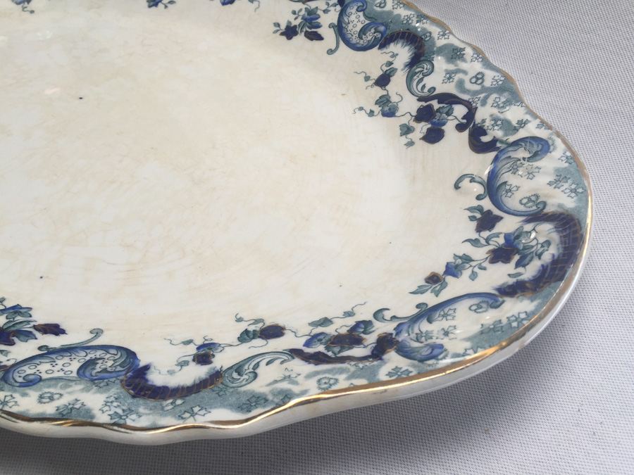 Dunn Bennett & Co. Burslem Ironstone Serving Platter [Photo 2]