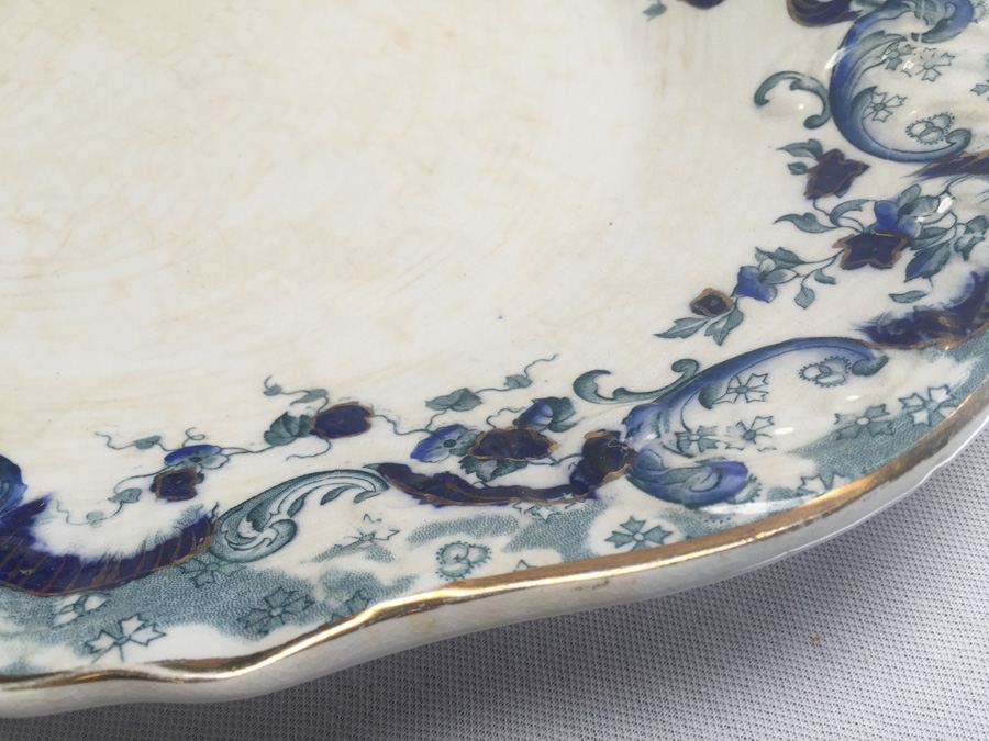 Dunn Bennett & Co. Burslem Ironstone Serving Platter [Photo 4]