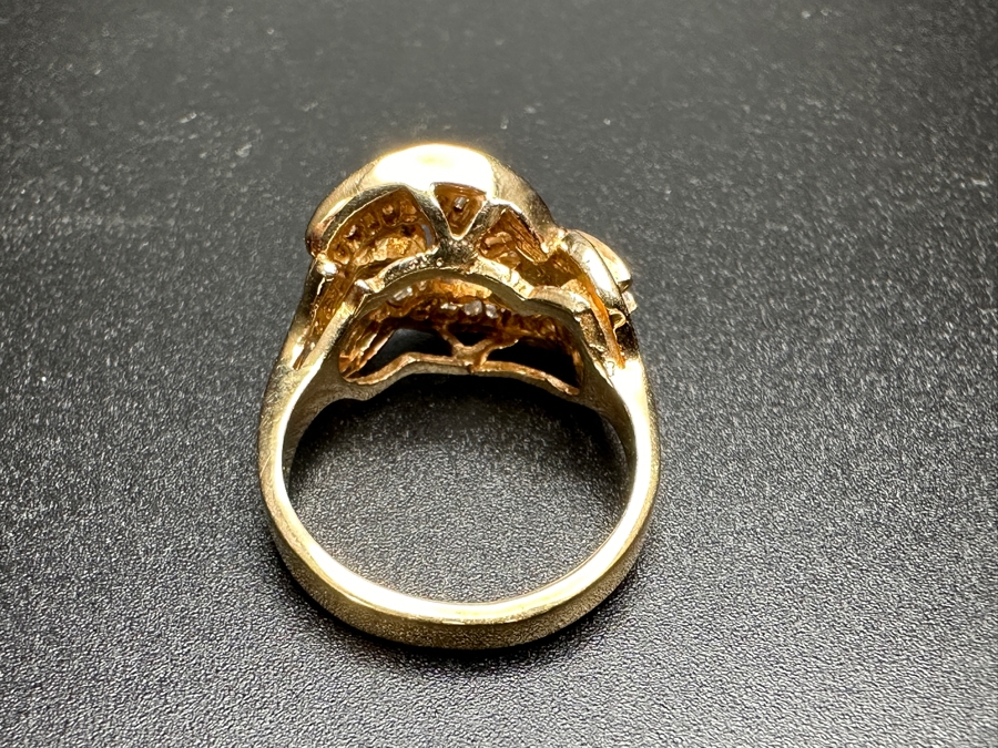 14k Gold Diamond Ring With (36) Tapered Baguette Diamonds Est. 1.44cttw 6.3g Size 6.75 Retails $2,600 [Photo 9]