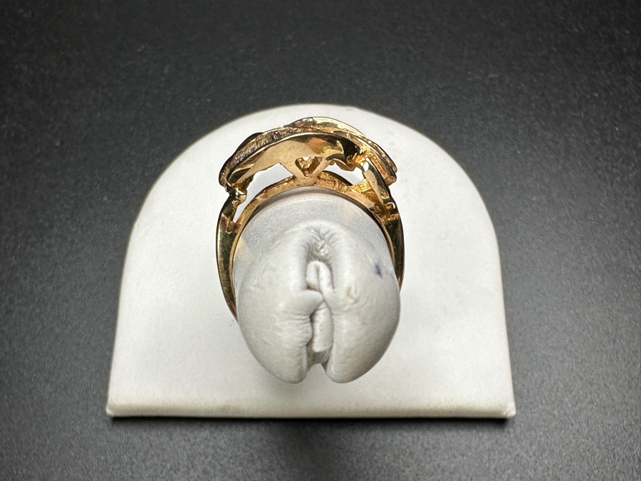 14k Gold Diamond Ring With (36) Tapered Baguette Diamonds Est. 1.44cttw 6.3g Size 6.75 Retails $2,600 [Photo 7]