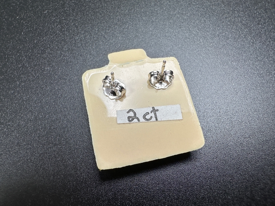 14k Gold (2) 7x5mm Oval Ruby 2cttw Earrings 1.3g Retails $400 [Photo 7]