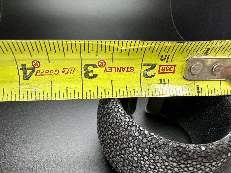 Sterling Silver CZ Black Bracelet 72.2g [Photo 9]