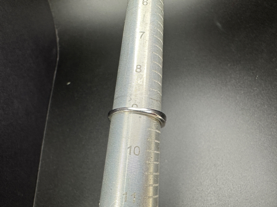 14k Gold Diamond Ring With 4.5mm Princess Cut Diamond .5ct & (2) 3.8mm Round Brilliant Diamonds .44cttw Size 9 4.1g Retails $2,000 [Photo 15]