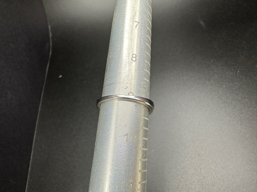 14k Gold Diamond Ring With 4.5mm Princess Cut Diamond .5ct & (2) 3.8mm Round Brilliant Diamonds .44cttw Size 9 4.1g Retails $2,000 [Photo 14]