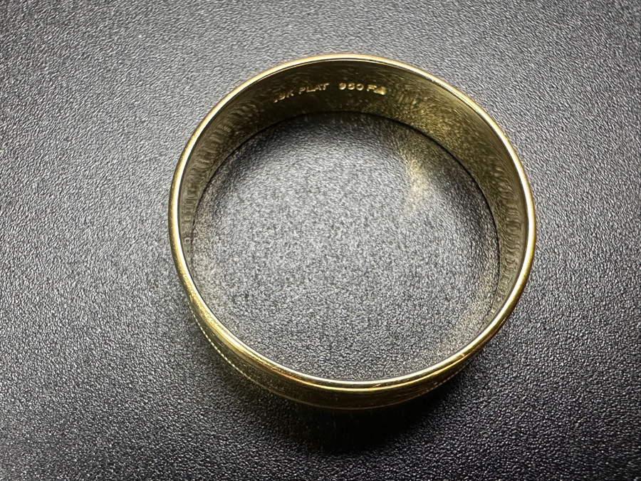 18k Gold Ring Size 11 3.8g Retails $1,100 [Photo 7]