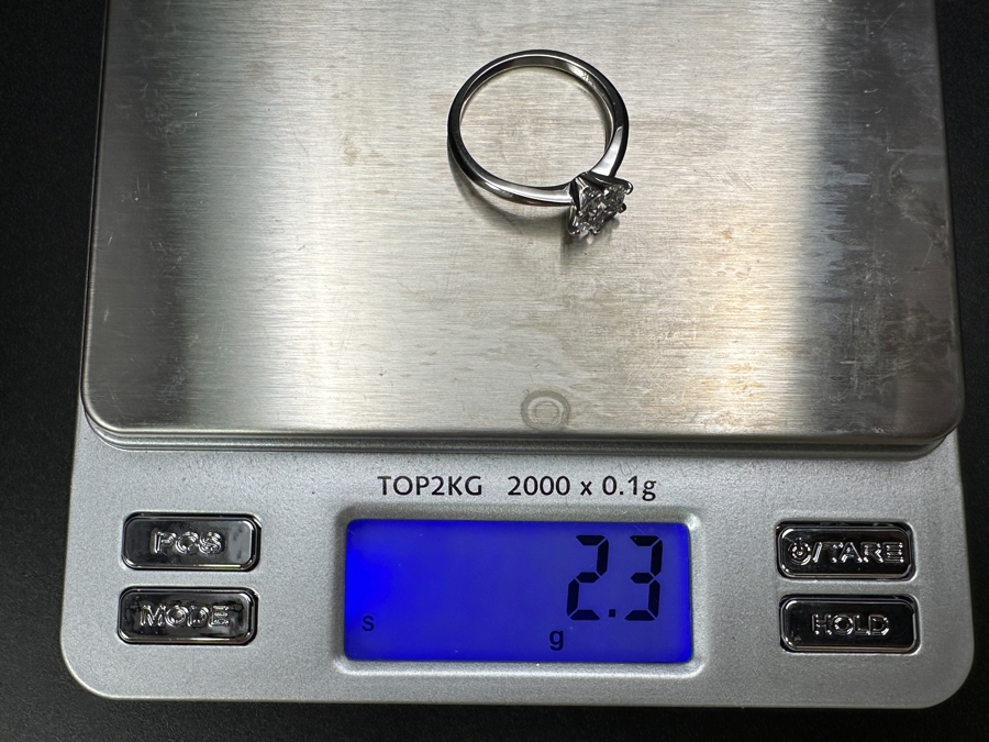 14k Gold Diamond Ring 6.5mm Round Brilliant Lab Grown Diamond Est. 1ct Size 7.25 2.3g Retails $600 [Photo 10]