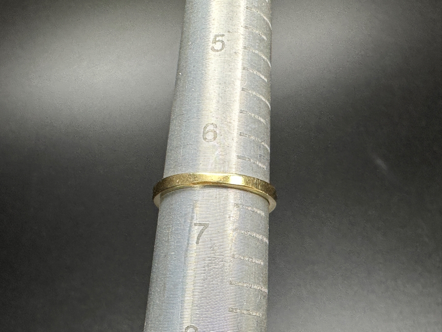 14k Gold Ring With 8x6mm Trillion Shield Cut Tanzanite Est. 1ct & (10) 2-2.5mm x 1mm Baguette Diamonds Est. .15cttw Size 6.5 3.3g Retails $900 [Photo 13]