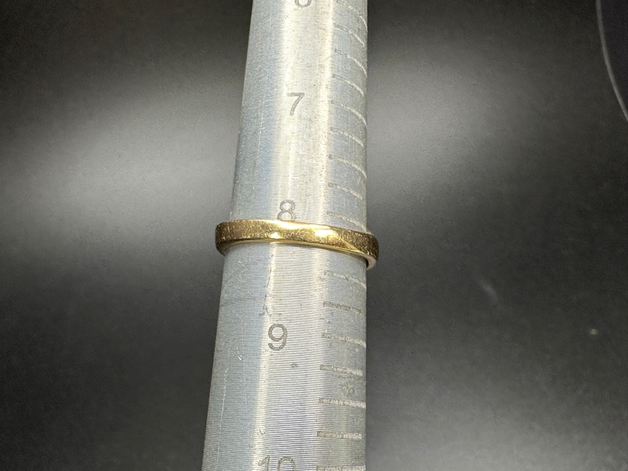 14k Gold Ring With (4) European Cut Diamonds Ranging In Size From 3.8mm-1.5mm Est. .40cttw, Freeform Baroque Pearl & (2) 3.8x3mm Rubies Ruby Size 8.25 7.3g Retails $1,800 [Photo 10]