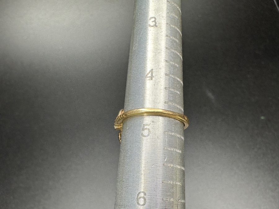 14k Gold Opal Ring With 8x6mm Cabochon White Opal Size 4.75 3.5g Retails $800 [Photo 9]