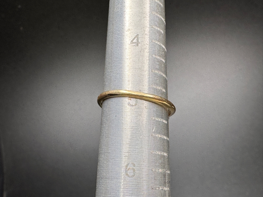 14k Gold Diamond Ring With 3.8mm Old Brilliant Cut Diamond Est. .10cttw Size 5 1.6g Retails $400 [Photo 11]