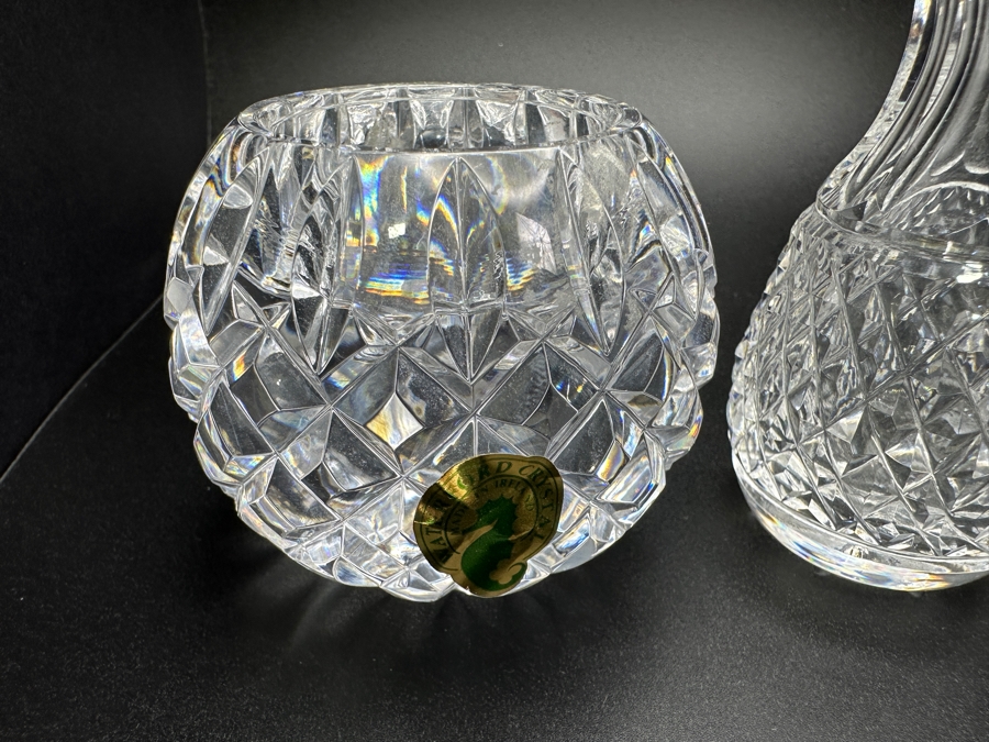 Waterford Votive, Waterford Bud Vase and Waterford Paperweight [Photo 4]