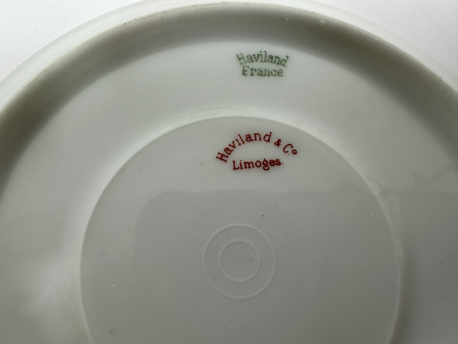 (6) Haviland & Co Limoges Tea Cups and Saucers 5.5'W [Photo 6]