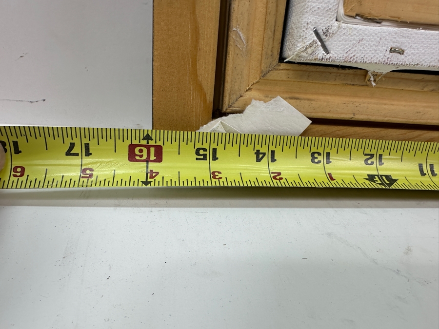 Just Added - Ron McMahon Original Abstract Expressionist Still Life Painting On Canvas Signed Lower Right 14 X 11 Framed 16.5 X 13.5 [Photo 9]