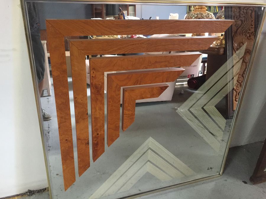 1970's Designer Mirror Wall Art Greg Copeland [Photo 4]