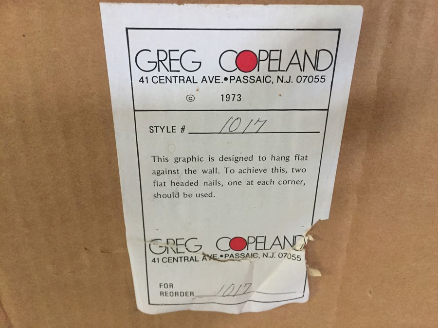 1970's Designer Mirror Wall Art Greg Copeland [Photo 3]