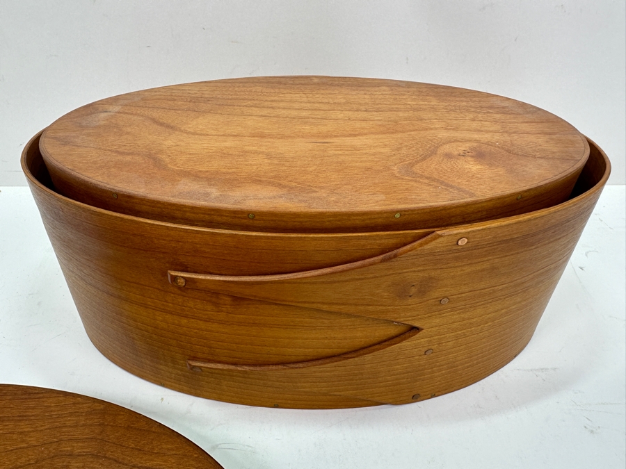 (6) Artisan Signed Wooden Nesting Boxes Each Individually Signed And Dated 1999 11.5'W x 7.5'D x 4'H [Photo 6]