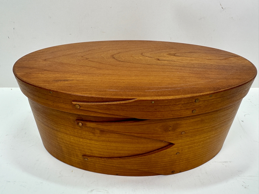 (6) Artisan Signed Wooden Nesting Boxes Each Individually Signed And Dated 1999 11.5'W x 7.5'D x 4'H [Photo 5]