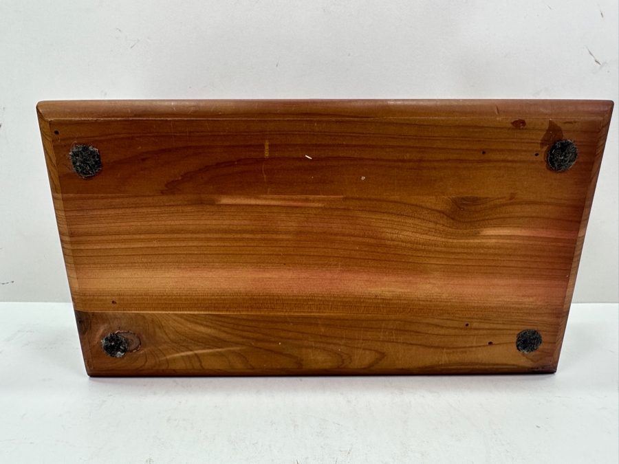 Lane Wooden Salesman Sample Cedar Chest Box 9'W x 5'D x 3.25'H [Photo 7]