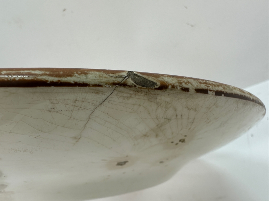 Antique Wedgwood Beatrice Brown Transferware Platter 18.5'W x 14.5'D [Photo 11]