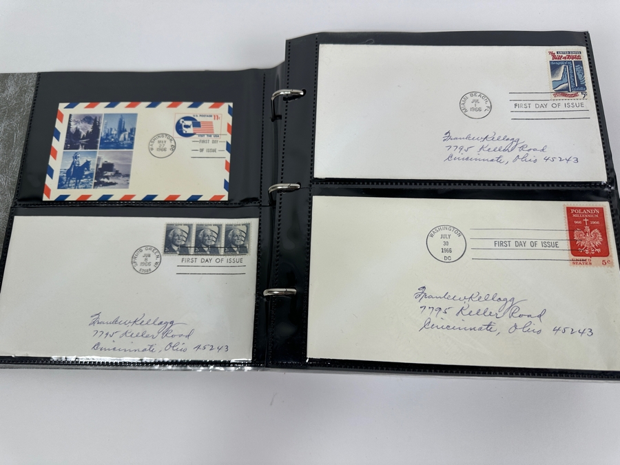 Just Added - Collection Of Vintage Mid-Century 1960s First Day Covers Stamps [Photo 7]
