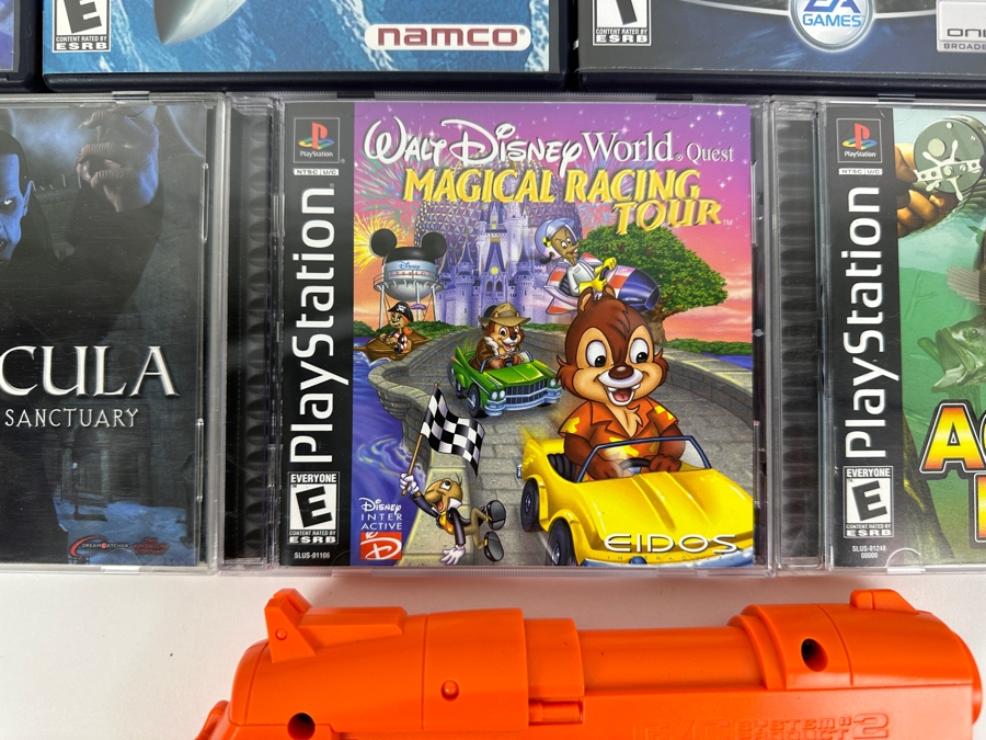 Just Added - (11) PlayStation 2 Video Games And (1) Gun Game Controller [Photo 6]