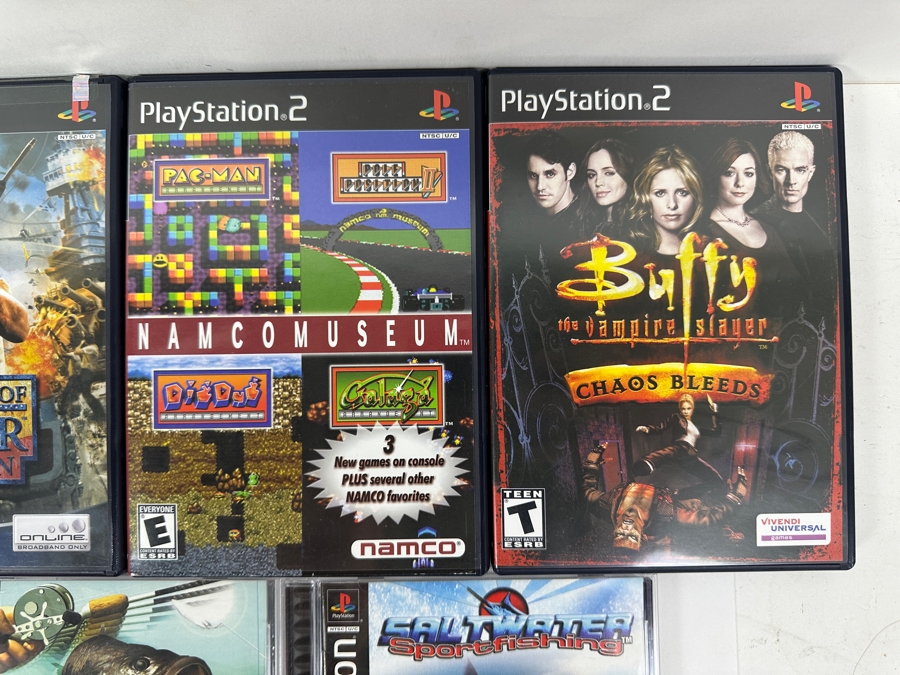 Just Added - (11) PlayStation 2 Video Games And (1) Gun Game Controller [Photo 4]