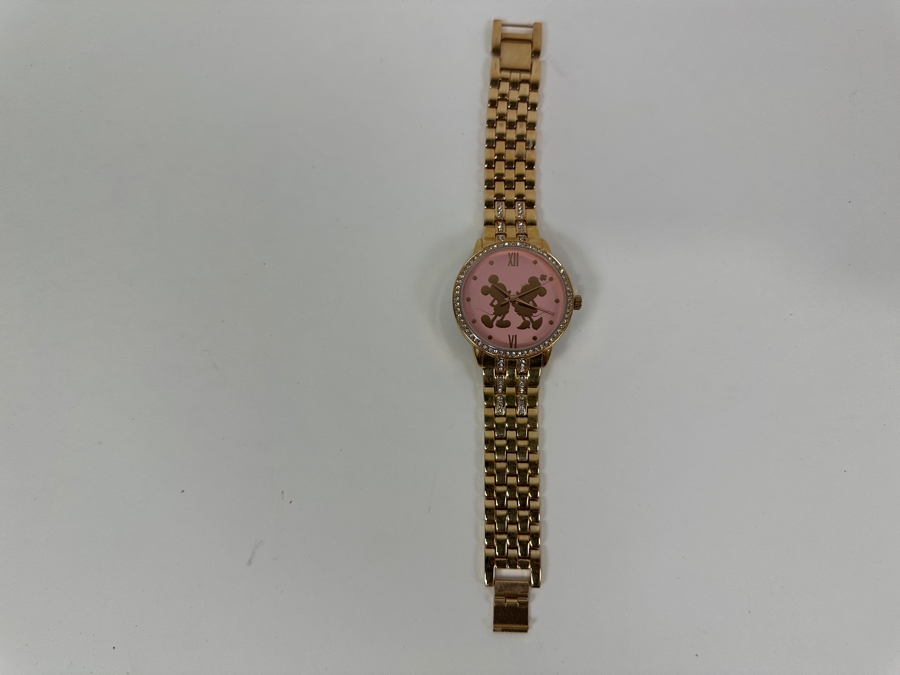 Just Added - Disney Mickey & Minnie Mouse Wrist Watch By Ewatch Factory [Photo 3]