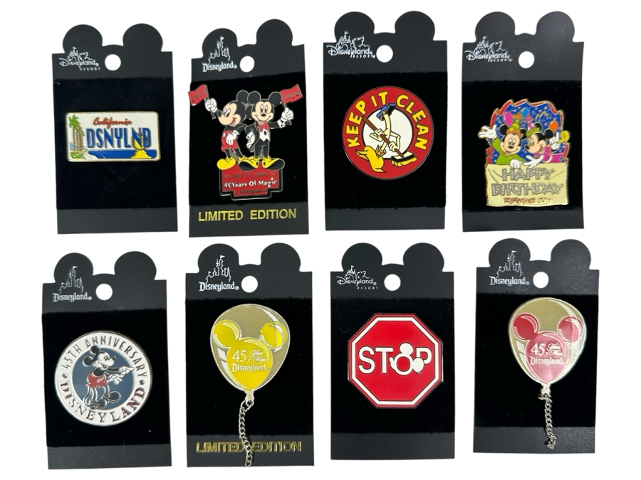 Just Added - (8) Vintage Disney Trading Pins [Photo 1]