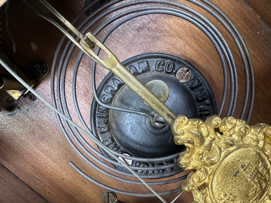 Just Added - Antique Eastlake E. Ingraham Co. Clock - Needs Servicing 15W X 5D X 21H [Photo 11]